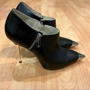 Michael Kors Black Leather “Zady” Bootie 7.5US